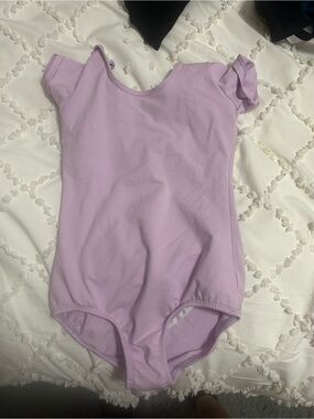 Girls’ purple leotard